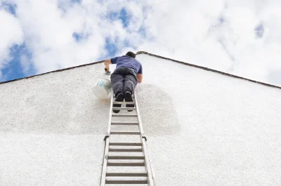 Peinture extérieure à Lingé — façades et ravalement
